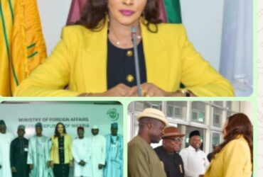 Bianca Odumegwu-Ojukwu Takes Charge at Foreign Affairs Ministry, Vows to Deepen Nigeria’s 4D Diplomacy Agenda  By Raymond Enoch