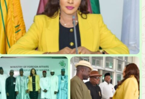 Bianca Odumegwu-Ojukwu Takes Charge at Foreign Affairs Ministry, Vows to Deepen Nigeria’s 4D Diplomacy Agenda  By Raymond Enoch