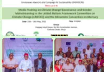 WEP, EnviroNews ORGANIZE TWO-DAY MEDIA TRAINING ON CLIMATE GOVERNANCE AND GENDER MAINSTREAMING, UNFCCC AND MINAMATA CONVENTION ON MERCURY By Raymond Enoch