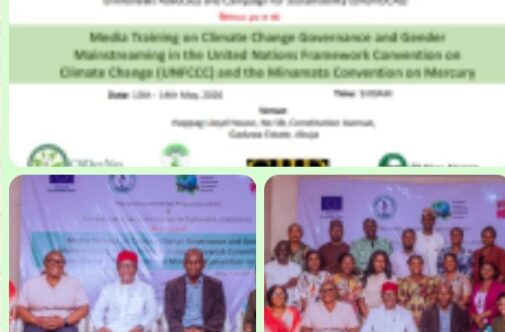 WEP, EnviroNews ORGANIZE TWO-DAY MEDIA TRAINING ON CLIMATE GOVERNANCE AND GENDER MAINSTREAMING, UNFCCC AND MINAMATA CONVENTION ON MERCURY  By Raymond Enoch