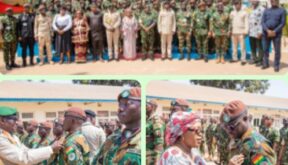 GHANCOY 4, Other ESSMGB Receive Medals for Sacrifice and Regional Stability Efforts  By Raymond Enoch