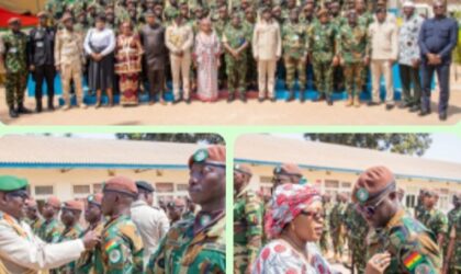 GHANCOY 4, Other ESSMGB Receive Medals for Sacrifice and Regional Stability Efforts  By Raymond Enoch