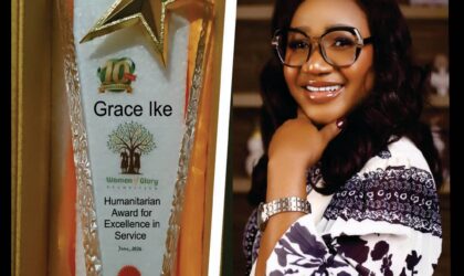 NUJ FCT Chair Grace Ike Honoured as ‘Most Active Journalistic Mobilizer’ at Humanitarian Awards  By Raymond Enoch