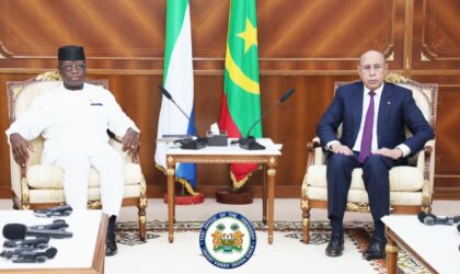 President Bio, Mauritania’s Ghazouani Hold Crucial Talks on Sahel Security, Regional Integration  By Raymond Enoch