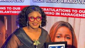 GRACE IKE HONOURED WITH SILENT HERO IN MANAGEMENT AWARD, PLEDGES GREATER SERVICE TO JOURNALISM  By Raymond Enoch