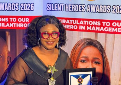 GRACE IKE HONOURED WITH SILENT HERO IN MANAGEMENT AWARD, PLEDGES GREATER SERVICE TO JOURNALISM  By Raymond Enoch