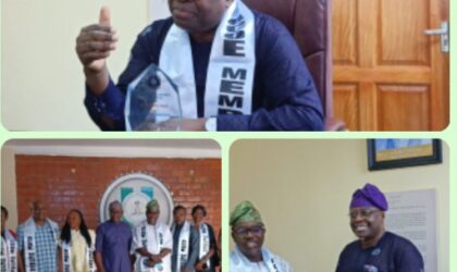 NEPZA MD Ogunyemi Credits Journalism Background for Free Trade Zone Transformation, Receives ACOE Leadership Award  By Raymond Enoch