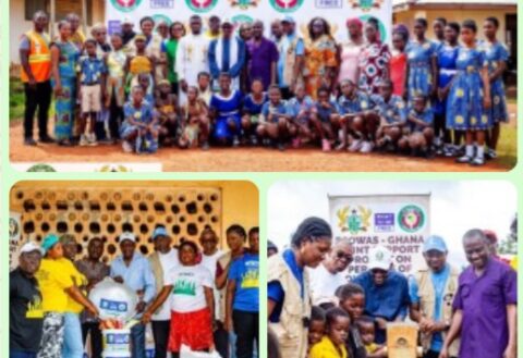 ECOWAS Unveils Schools, Boreholes, Livelihood Support for Vulnerable Communities in Ghana  By Raymond Enoch