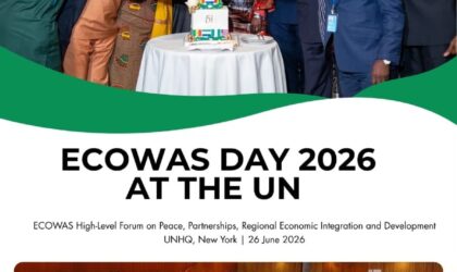 West Africa Seeks Stronger Global Partnerships Hosts High-Level ECOWAS Day 2026 Summit in New York  By Raymond Enoch