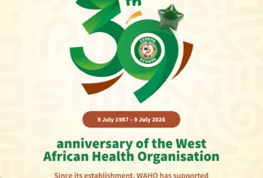 WAHO at 39: Four Decades of Regional Unity Driving Better Health Across West Africa  By Raymond Enoch