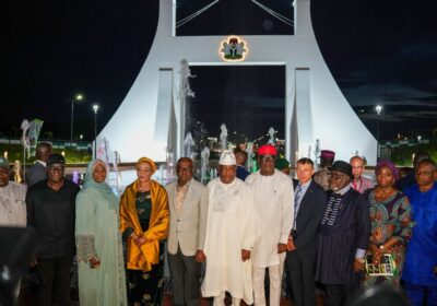 Tinubu, Wike Hail Julius Berger as Remodeled Abuja City Gate Unveils New Capital Landmark By Raymond Enoch