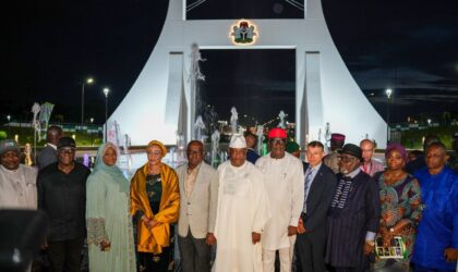 Tinubu, Wike Hail Julius Berger as Remodeled Abuja City Gate Unveils New Capital Landmark  By Raymond Enoch