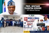APC Rolls Out Six Days Free Medical, Surgical Outreach in Taraba to Honour Nentawe Yilwatda at 58  By Raymond Enoch