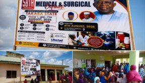 Nentawe’s Medical Outreach Earns Widespread Praise as Beneficiaries Call for Better Healthcare in Taraba  By Raymond Enoch