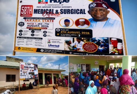 Nentawe’s Medical Outreach Earns Widespread Praise as Beneficiaries Call for Better Healthcare in Taraba  By Raymond Enoch
