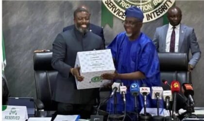 Professor Oloyede Bows Out as Professor Aina Takes Over at JAMB, Pledges to Deepen Integrity and Innovation  By Beauty Akporido Aroh