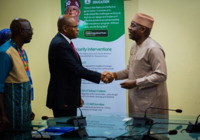 Alausa, UNESCO Deepen Education Partnership as Over 1m Out-of-School Children Return to Class  By Beauty Akporido Aroh