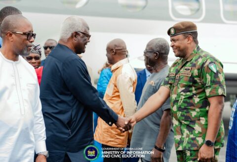 ECOWAS HAILS MAADA BIO,APPLAUDS TINUBU AS KOROMA RETURNS TO SIERRA LEONE,Says dropping charges against former president is new path to Reconciliation,Unity, Lasting peace   By Raymond Enoch