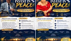International Peace Day 2026: Amy Banda Mobilises 45 Global Peace Ambassadors to Make Peace an Everyday Investment  By Raymond Enoch
