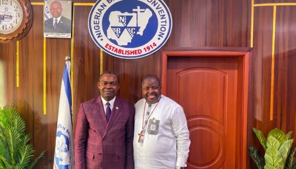 Onyemara, Idowu Forge Stronger Christian Unity as CCN Chief Visits Baptist President in Ibadan  By Raymond Enoch