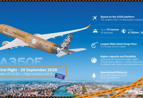 AIRBUS LAUNCHES A350F FOR ITS CUSTOMERS WORLDWIDE  By Raymond Enoch