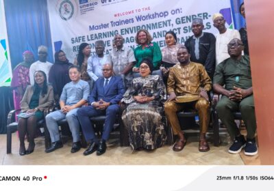 FG Trains 45 Master Trainers on Safe, Inclusive Digital Learning By Beauty Akporido Aroh